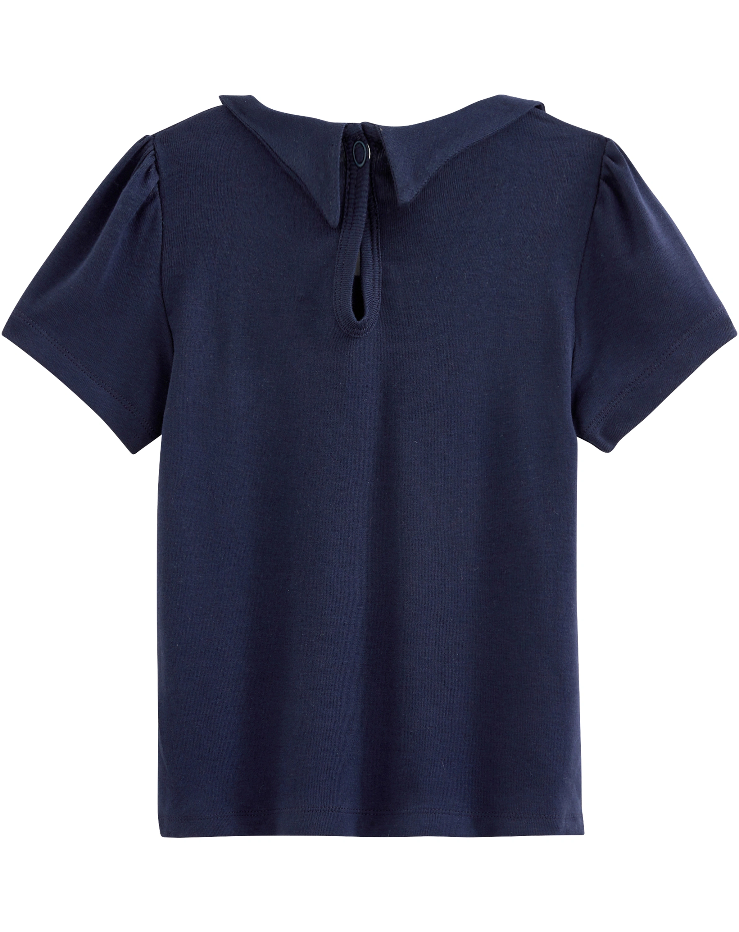 T-Shirt BECHI mit Bubikragen in smoking