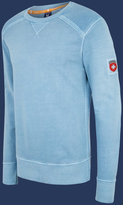 Dockpullover French Terry 400, Lightblue