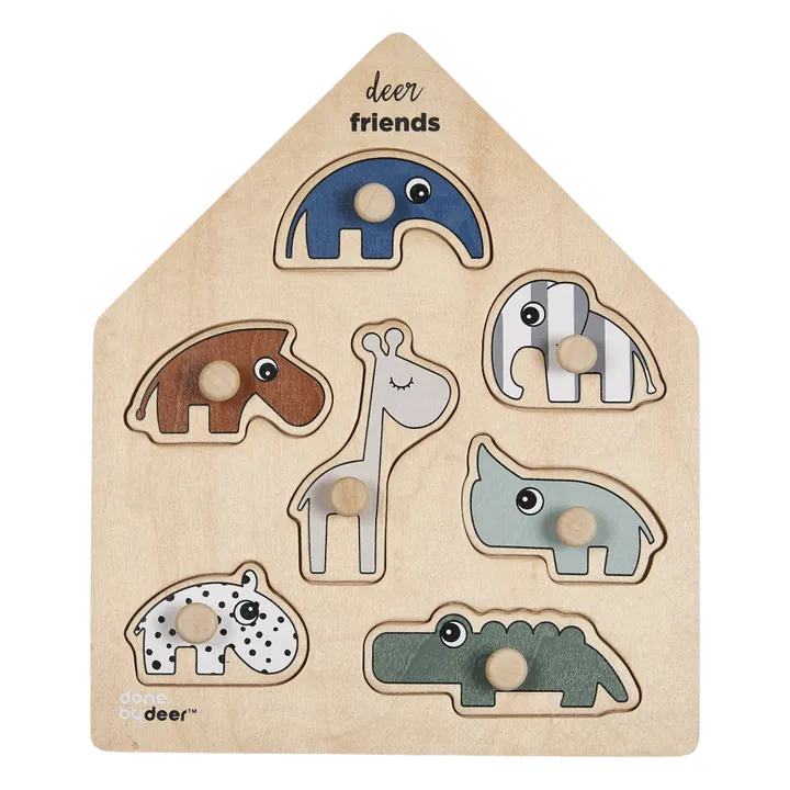 Done by deer Puzzle Deer friends en bois