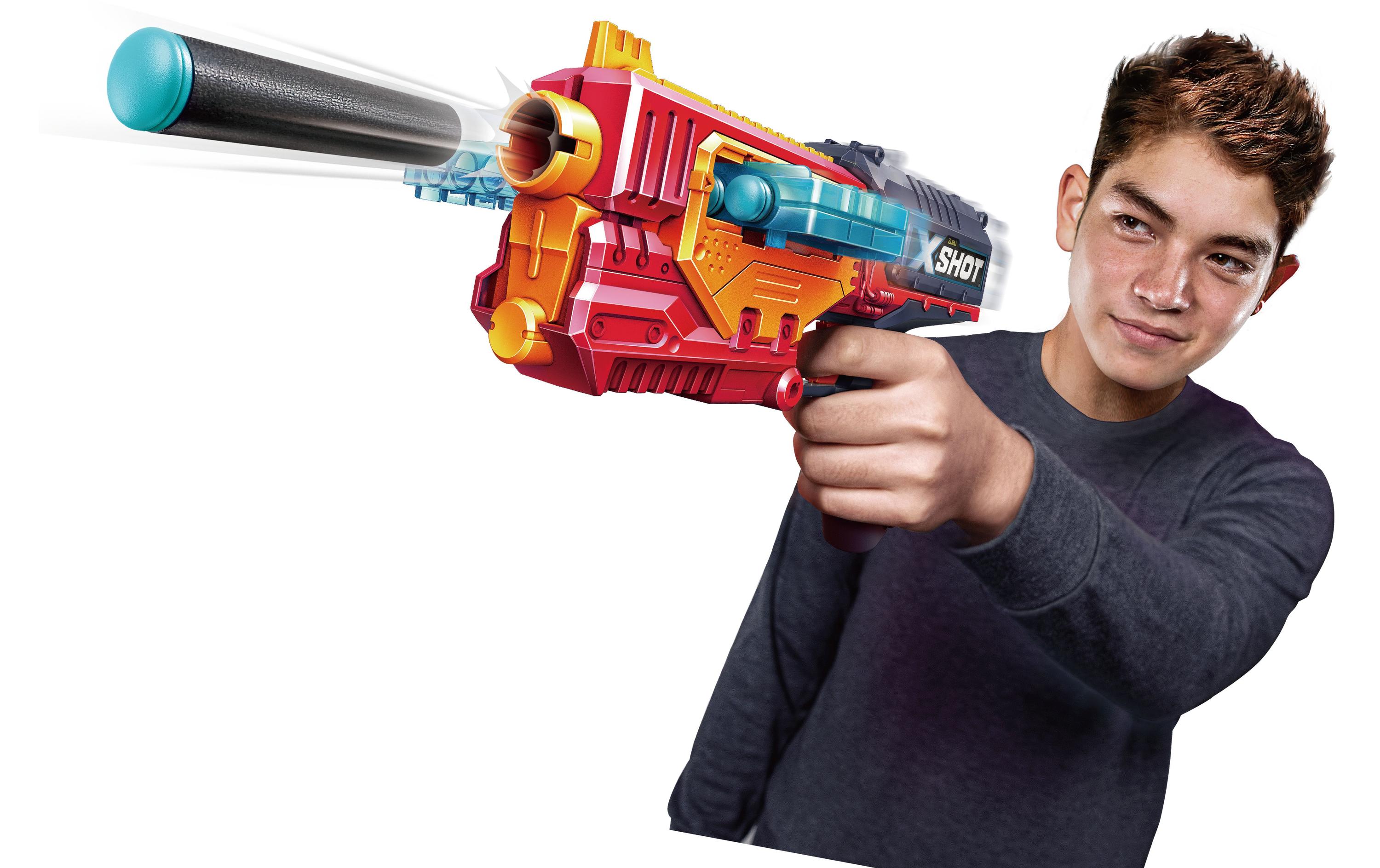 X-Shot Quick Slide mit 16 DartsDart-Blaster