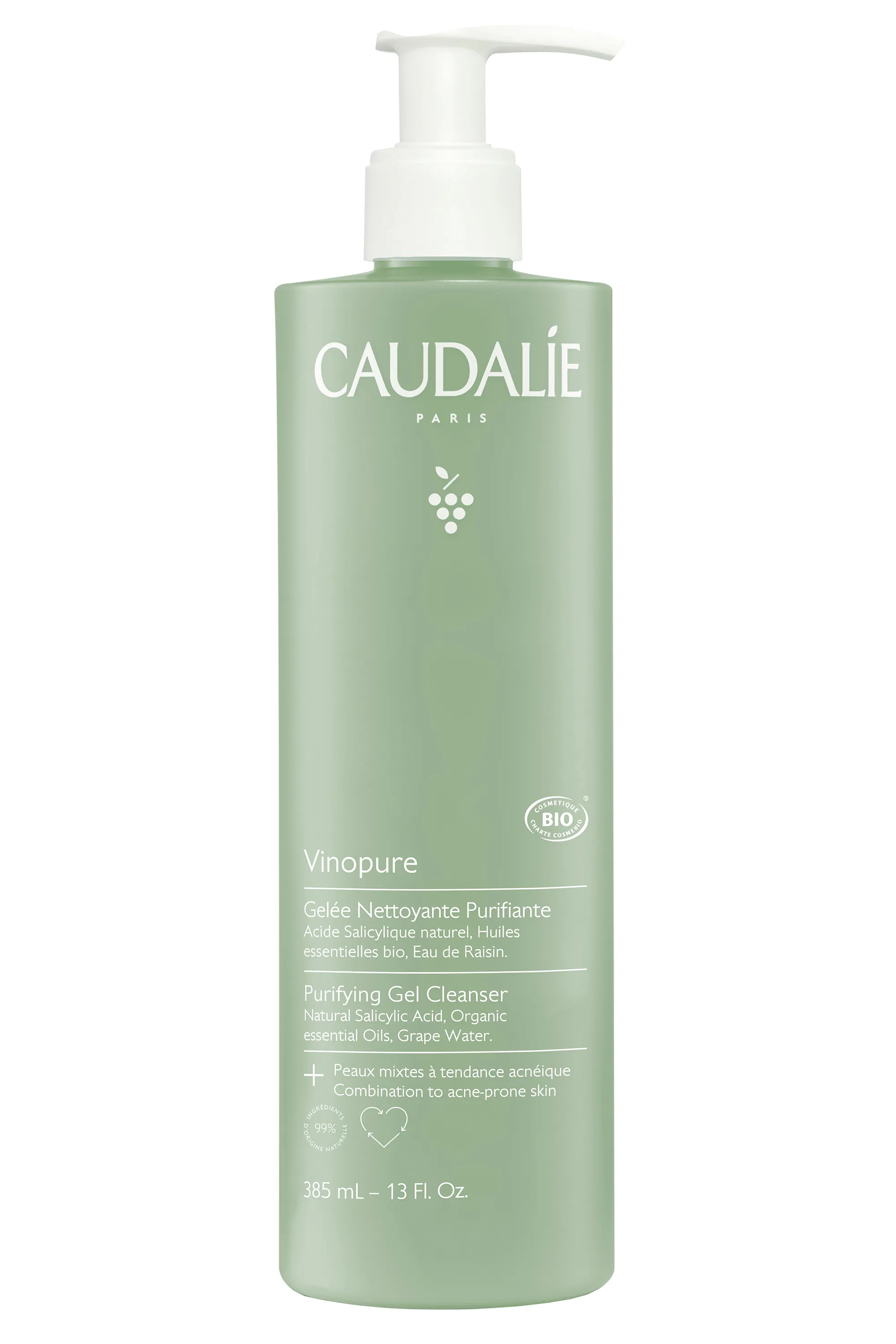 Caudalie Gelée nettoyante Purifiante Vinopure-150 ml
