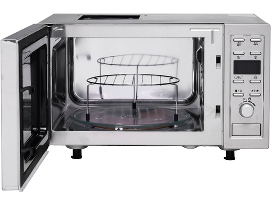 CLIMATEK - Micro ondes Grill Encastrable MWO67S, 25 litres, Gril, Niche 38 cm