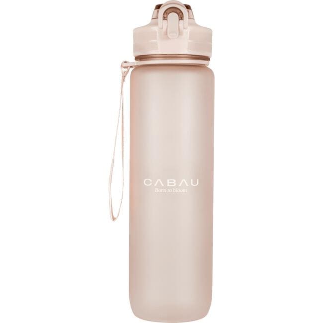 Cabau Bloom Waterfles Drinkfles beige - 1 Liter