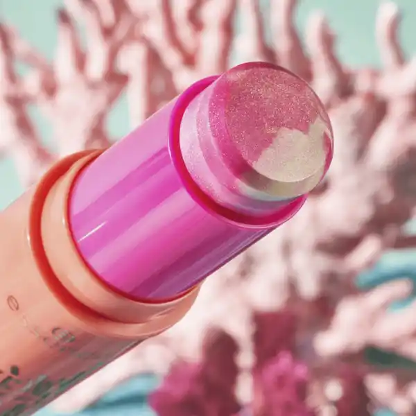live LIFE in CORAL blushlighter stick 01 Glowin' Coraltastic, Baby!