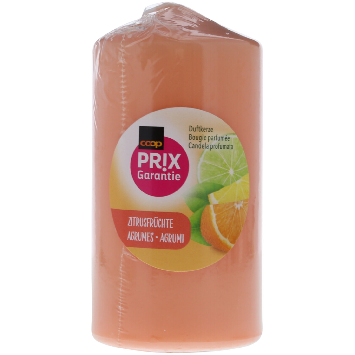 Prix Garantie Zylinderkerze Zitrusfrüchte