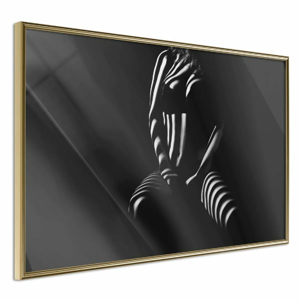 Paris Prix Affiche Blinds Shadow - 90 x 60 cm - Multicolore