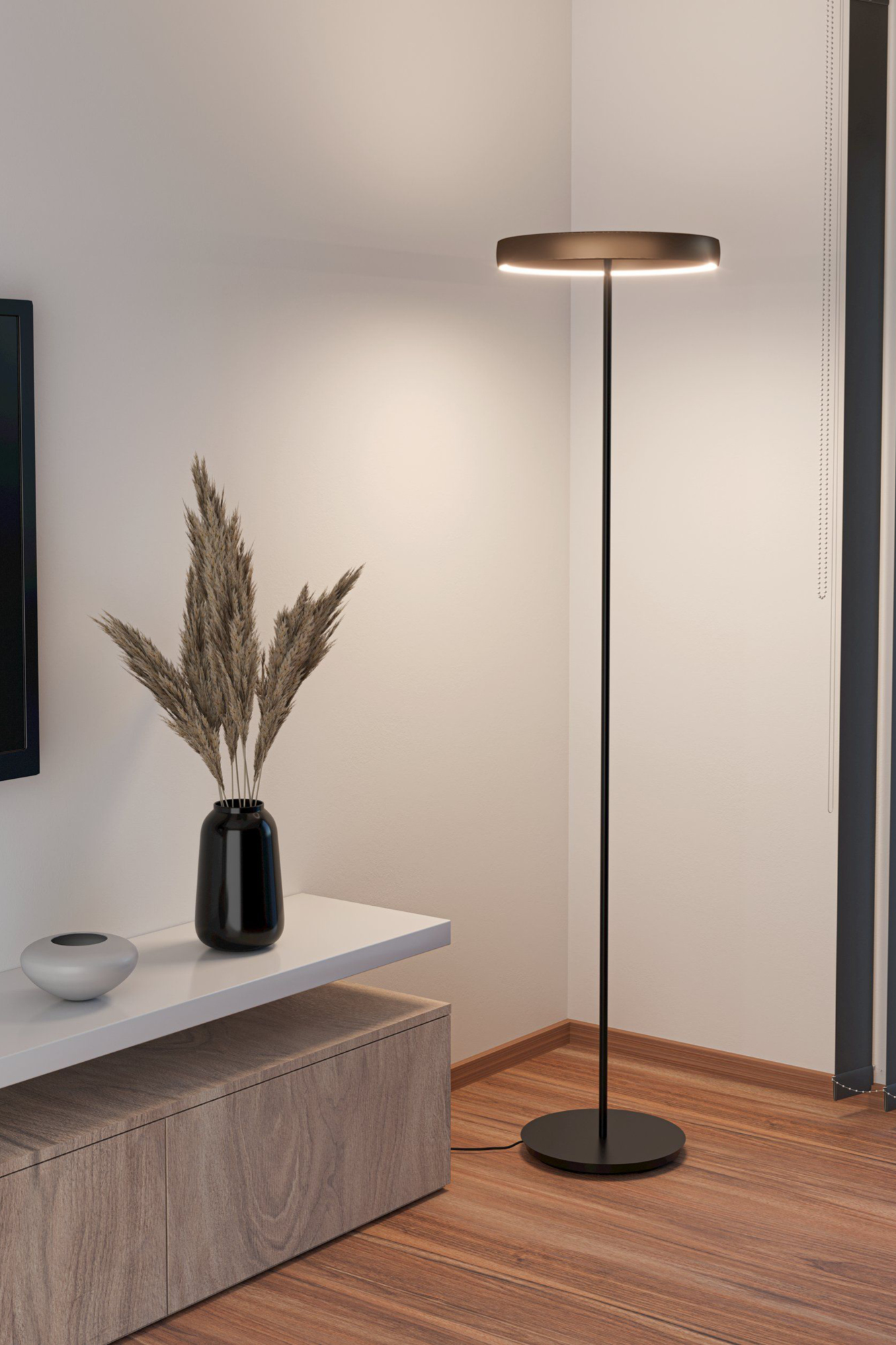 Vloerlamp Trabuco LED Brons