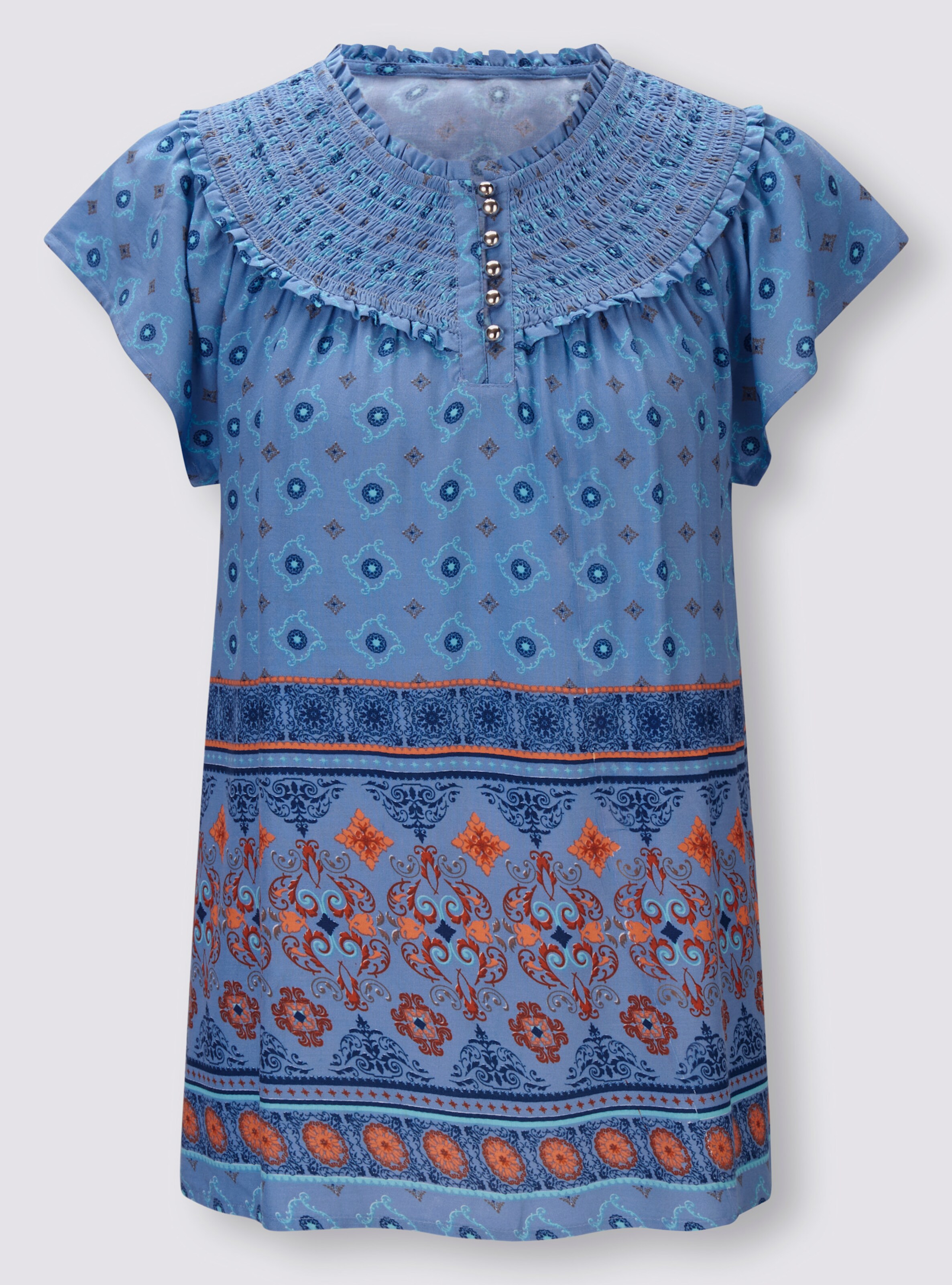 Druckbluse
