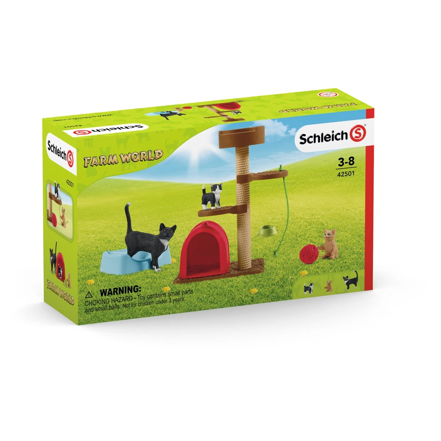 schleich® Spielspaß für niedliche Katzen 42501