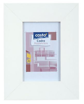 Cadre photo blanc Lissea l.30 x H.40 cm