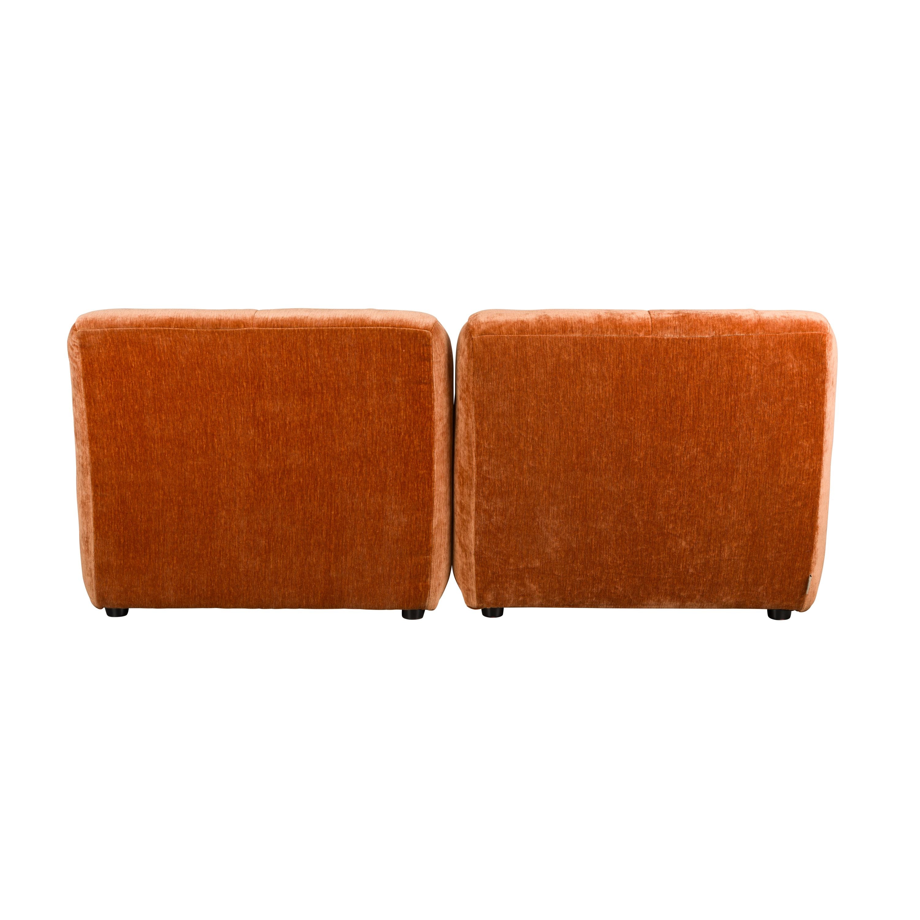 Dutchbone Giada Bank 2-zits Terra - Bruin