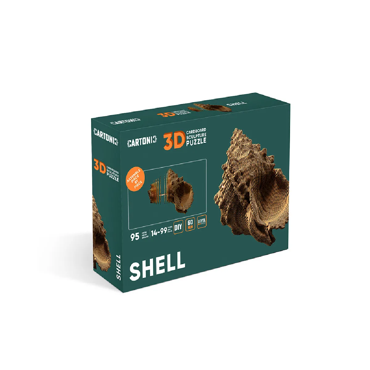 Puzzle 3D Coquillage