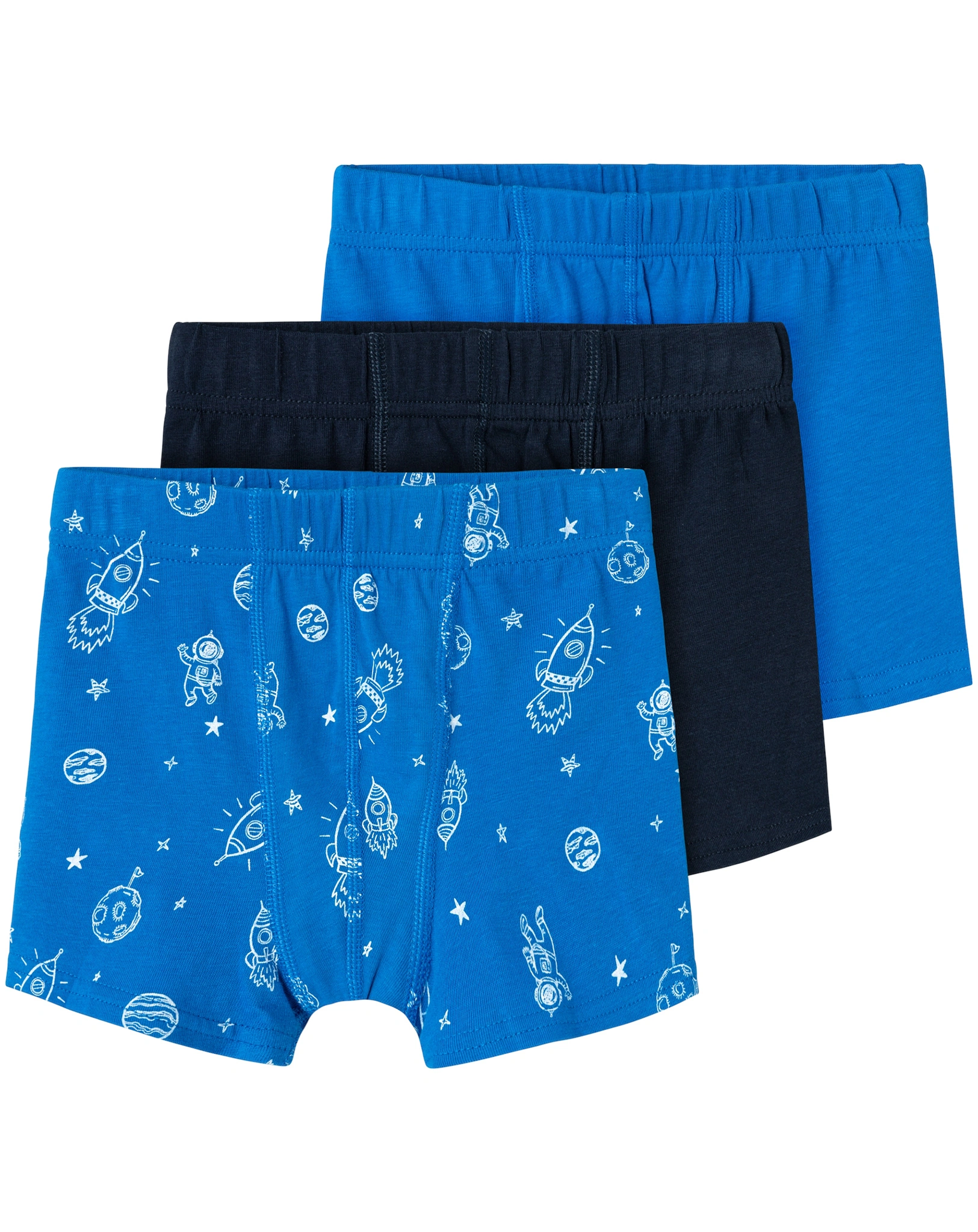 Boxershorts NMMTIGHTS SPACE 3er Pack in skydiver