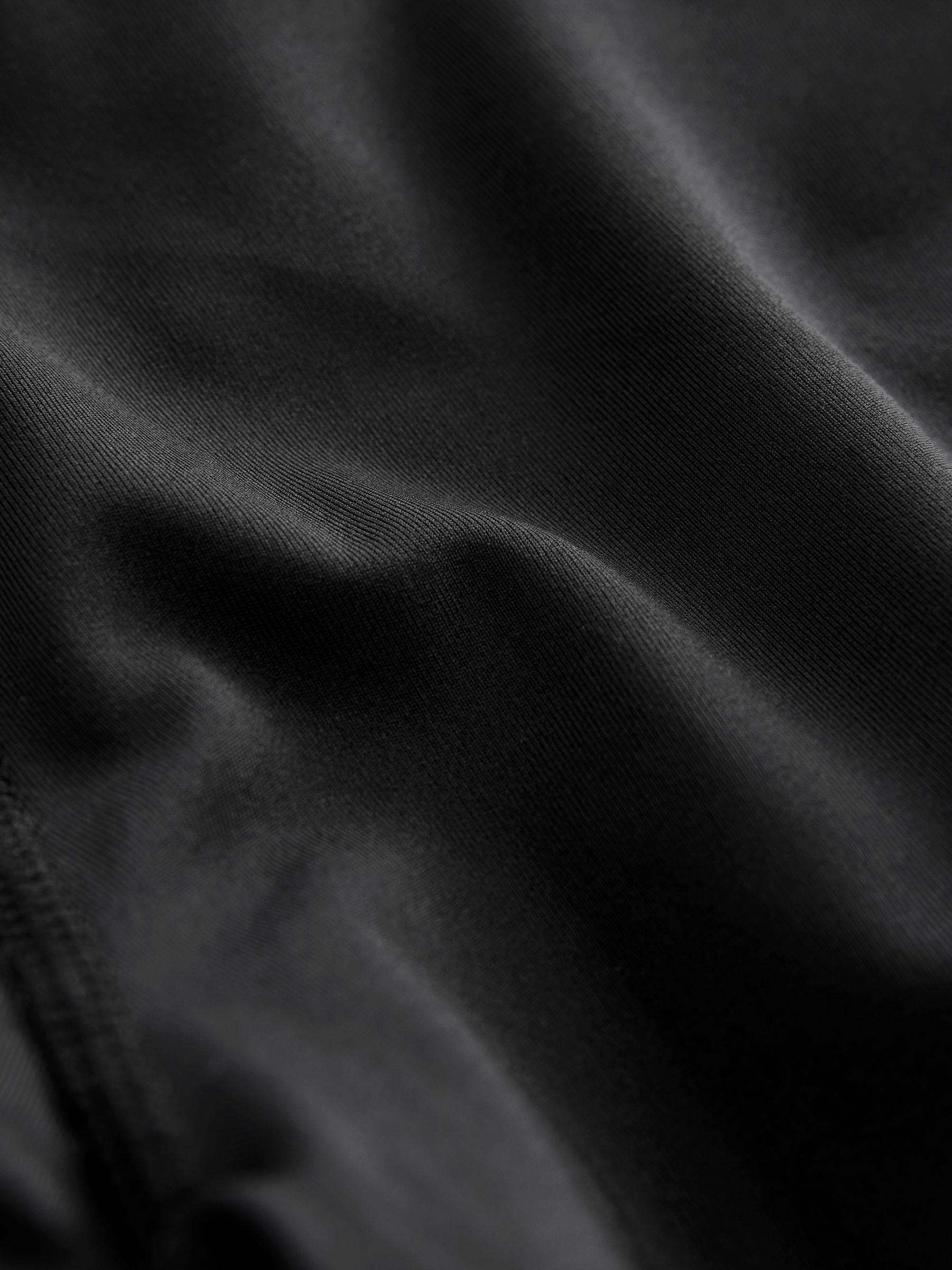 Zwart - Active fietsbroek met kortere lengte