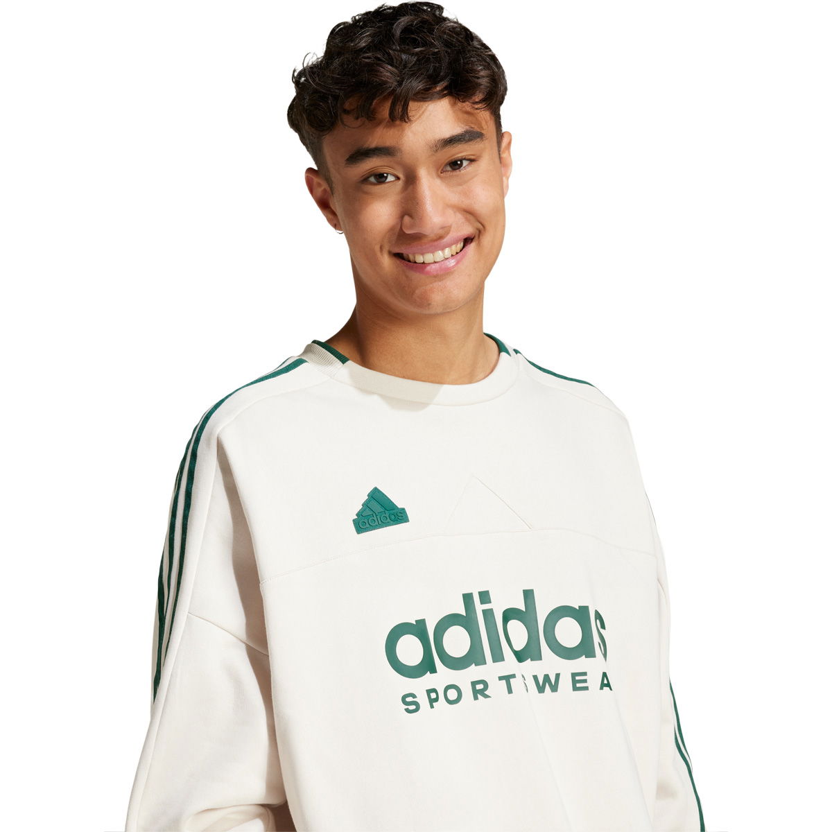 adidas Tiro Fleece Crew Sweatshirt Herre