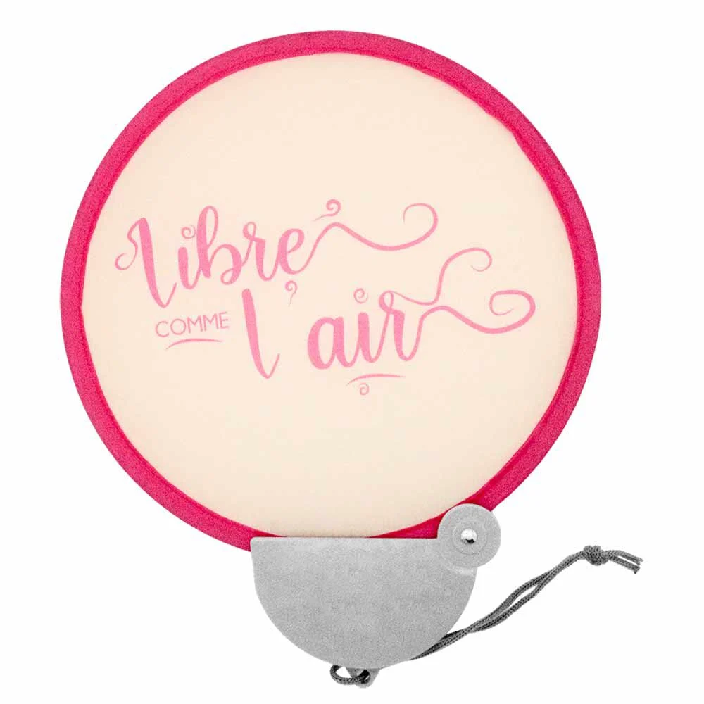 Éventail pliable de poche
