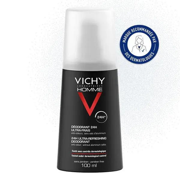 Desodorante Spray Vichy Men 24h Ultra-Fresh 100ml