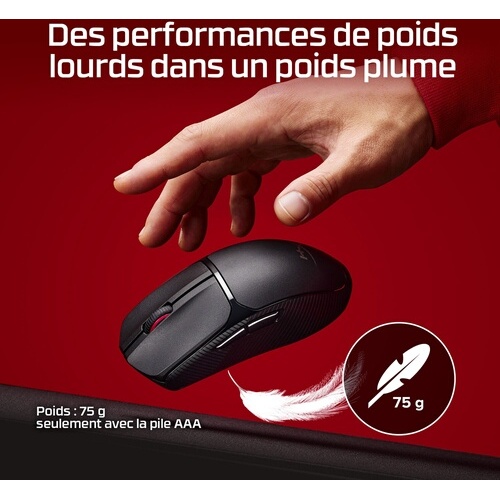 Souris Hyper X Pulsefire Fuse Wireless Gaming Mouse