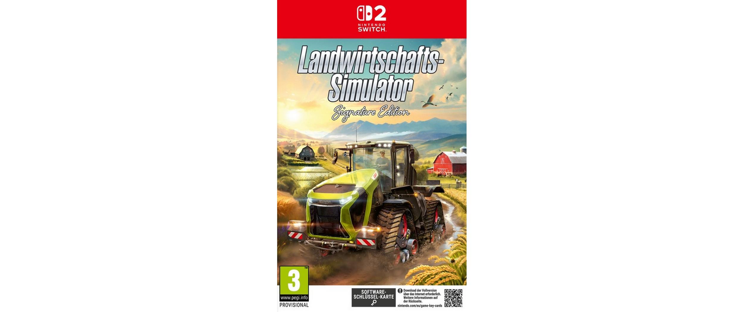 Landwirtschafts Simulator Signature Edition (Game Key Card)Farming-Simulation-Spiel für Nintendo Switch 2