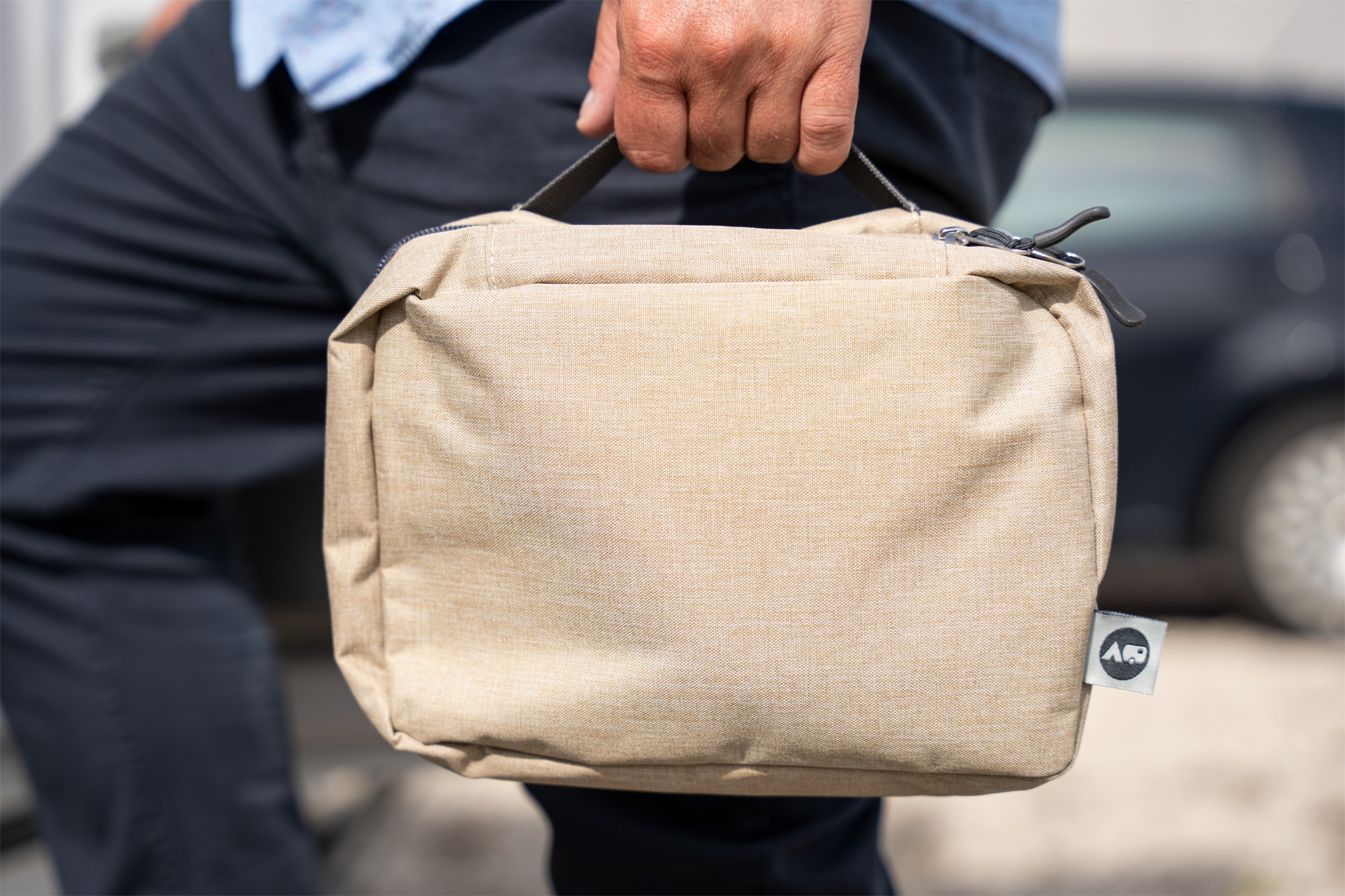 Berger Washbag travel beige