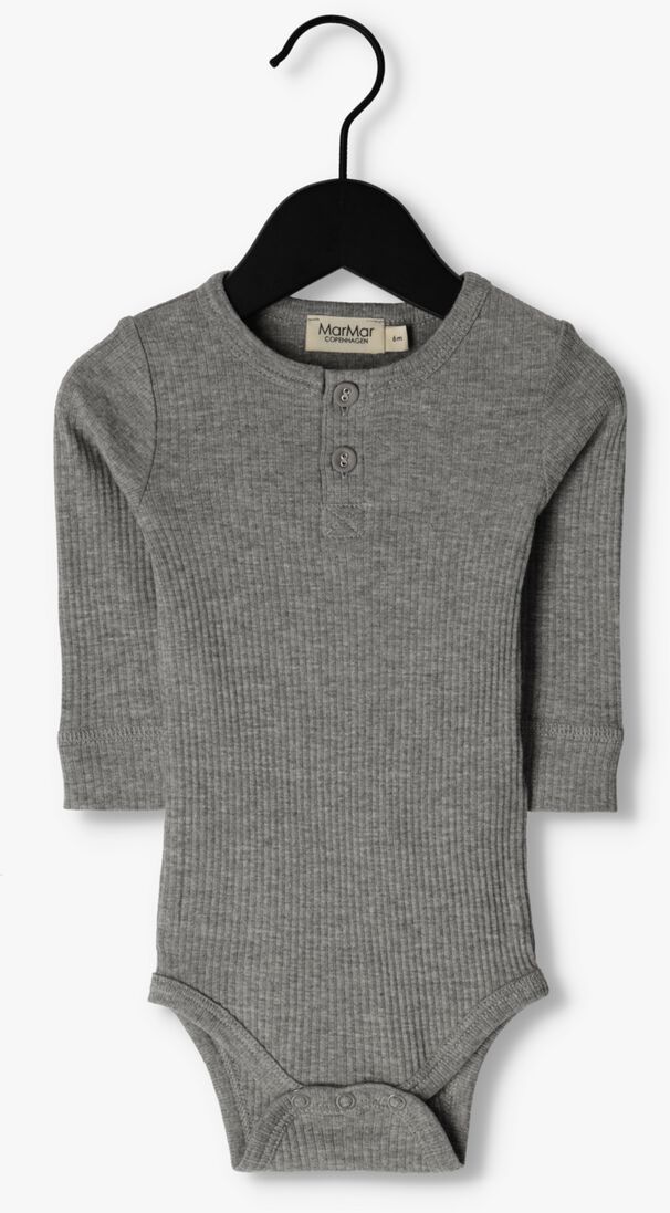 MARMAR COPENHAGEN grijze marmar copenhagen  body ls modal
