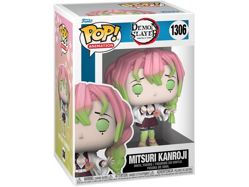 Funko Figur POP! Demon Slayer: Mitsuri Kanroji (1306) Sammelfigur aus dem Demon Slayer-Universum