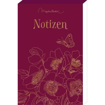 Coppenrath Verlag Notizblöckchen - Blütenzauber (M. Bastin), 1 Stück; 3-fach sortiert