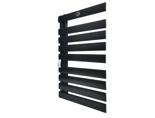 PURLINE - Porte-serviettes électrique mural 500w en aluminium avec dis...