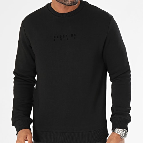 Sweat Crewneck Bulls Poster Noir