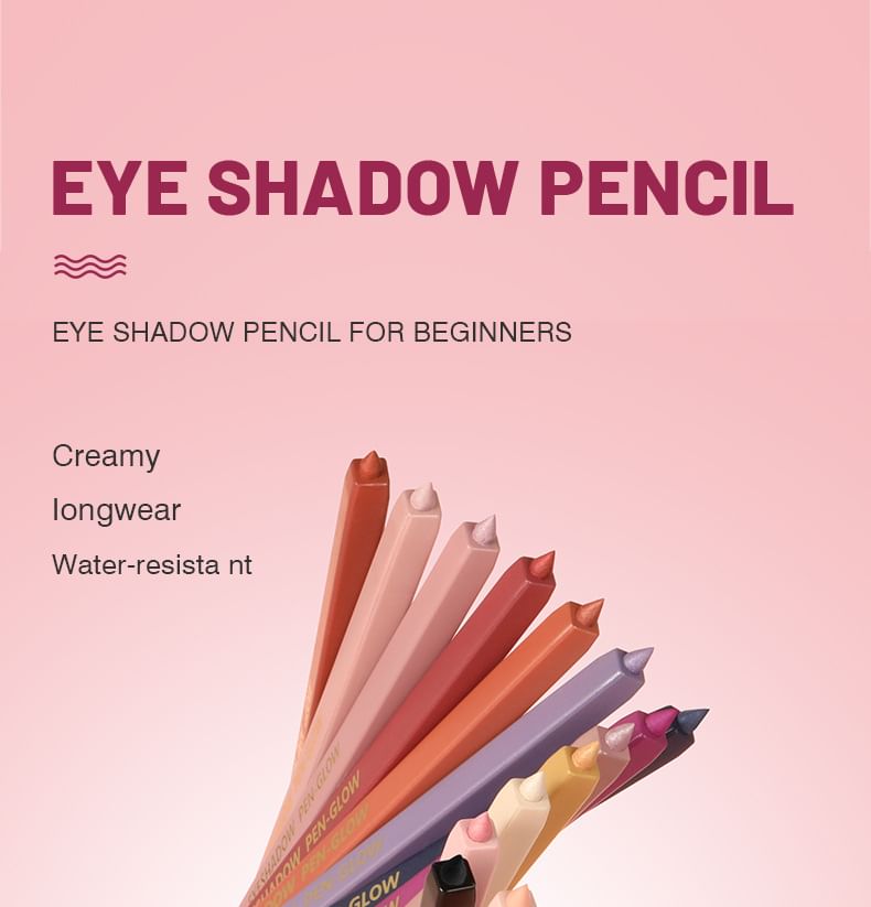 Pudaier - Creamy Matte en Glow Oogschaduwpotlood - 24 kleuren