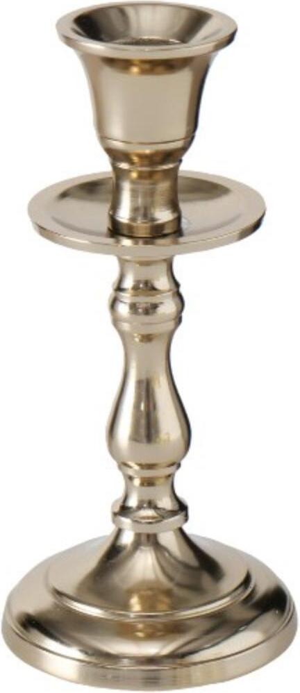 Boltze kandelaar Vicco goud D 7 H 23 cm