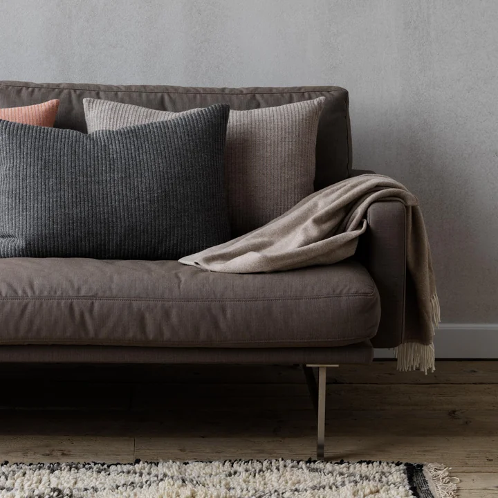 Fritz Hansen - Kaschmirdecke, 120 x 190 cm, hellbraun
