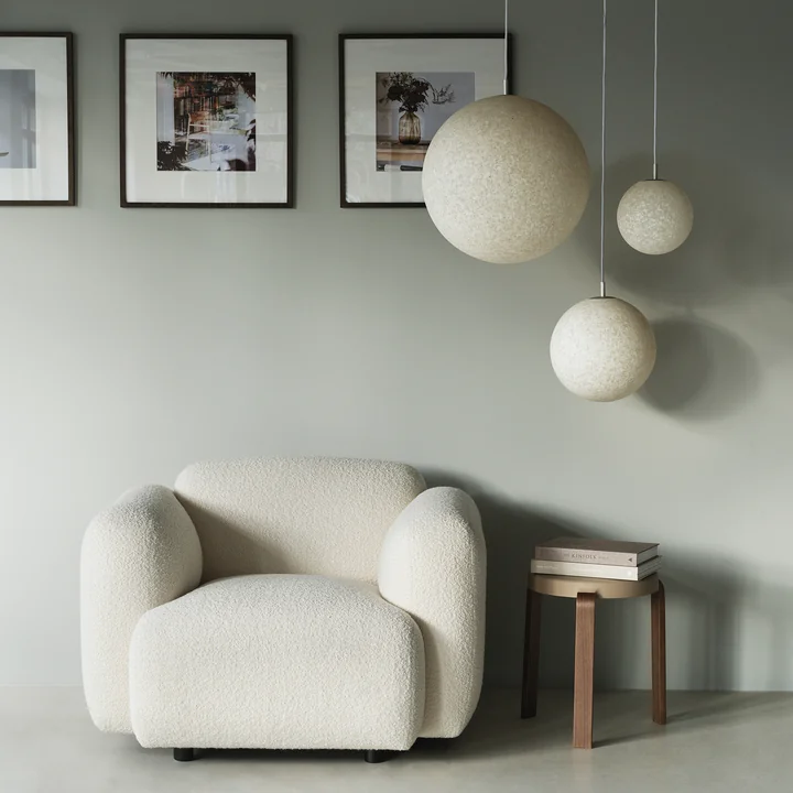 Normann Copenhagen - Pix Pendelleuchte, Ø 45 cm, weiss