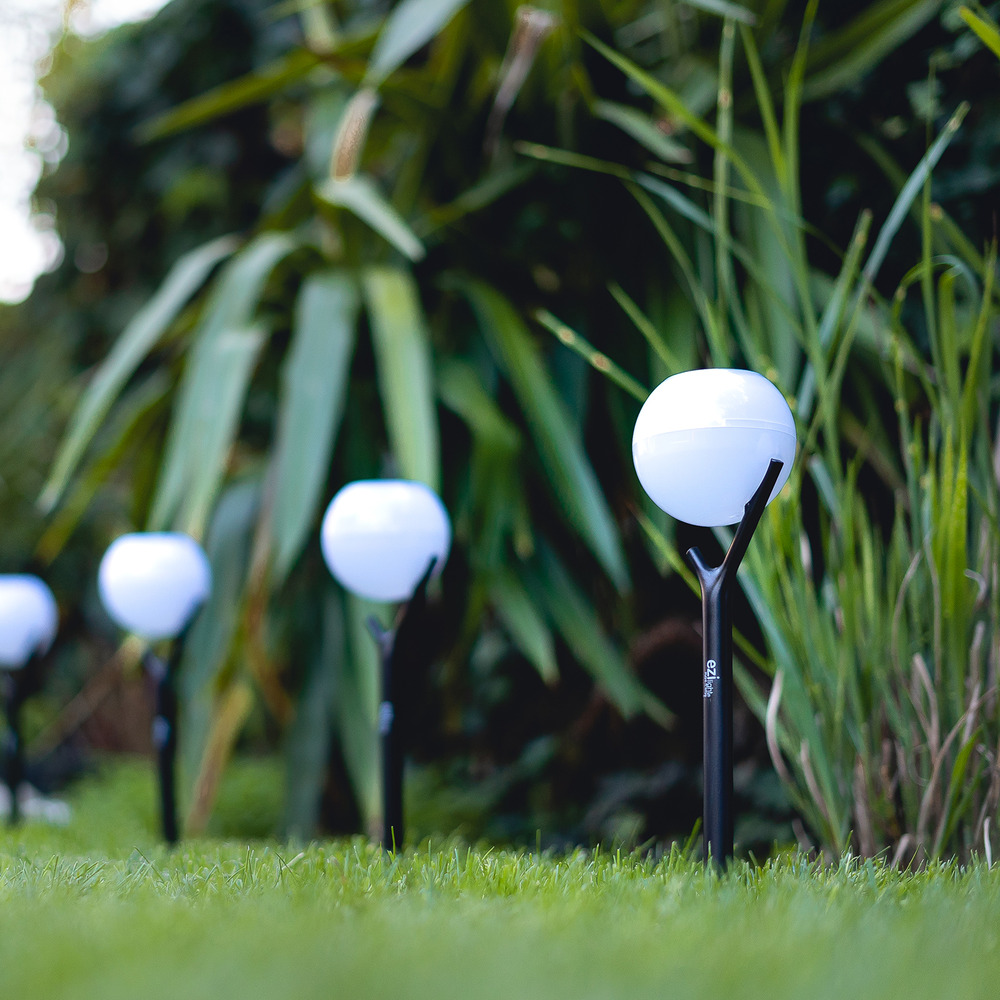 Solar peaky ball - pack de 4 lampes