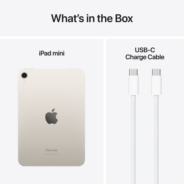 iPad mini A17 Pro Wi-Fi 128GB (stjerneskær)
