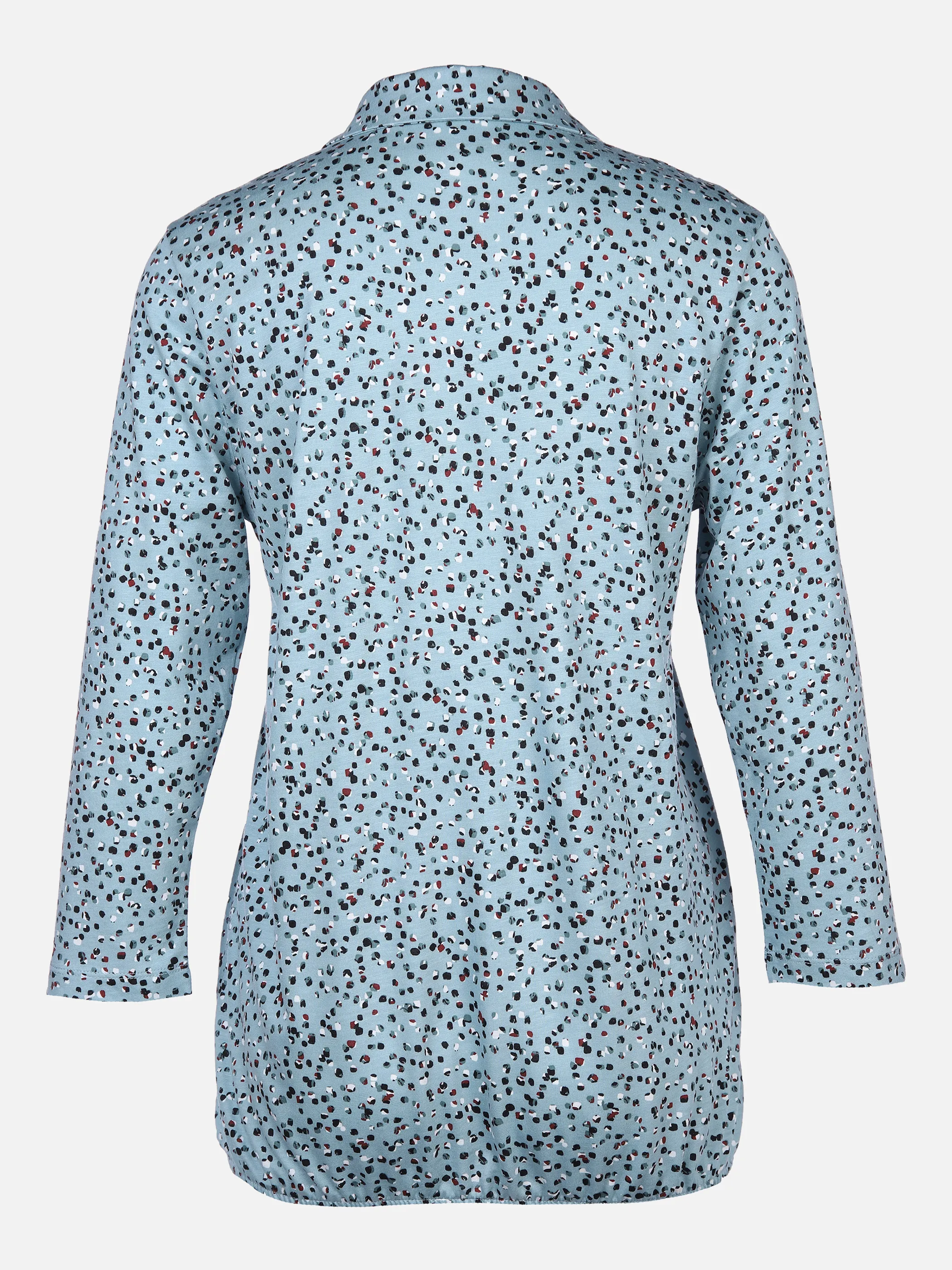 Damen Poloshirt mit Alloverprint