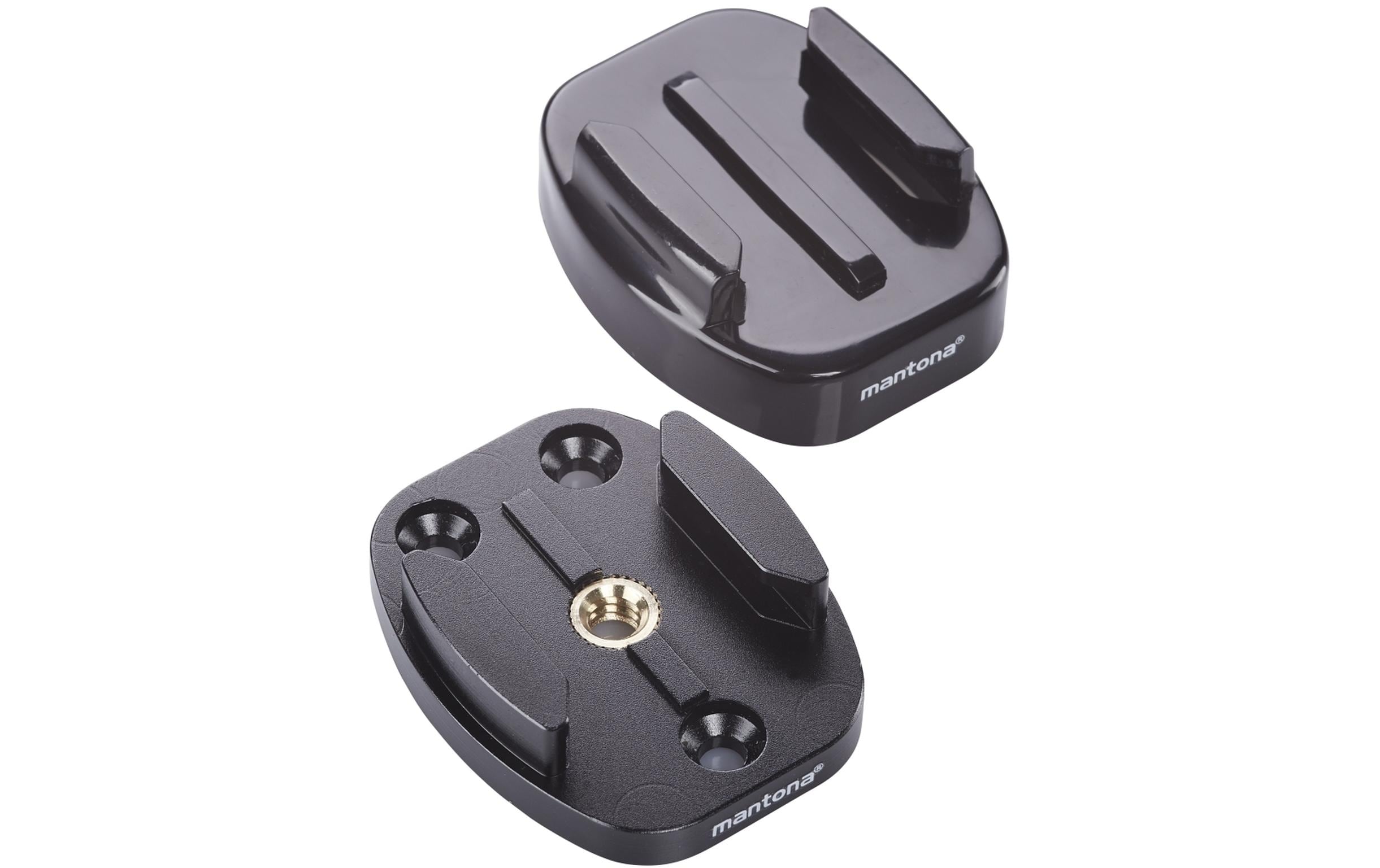 Schnellwechselplatte Set GoPro 1/4 ZollSchnellspann Halterungen aus Metall und Kunststoff für GoPro Adaptersysteme