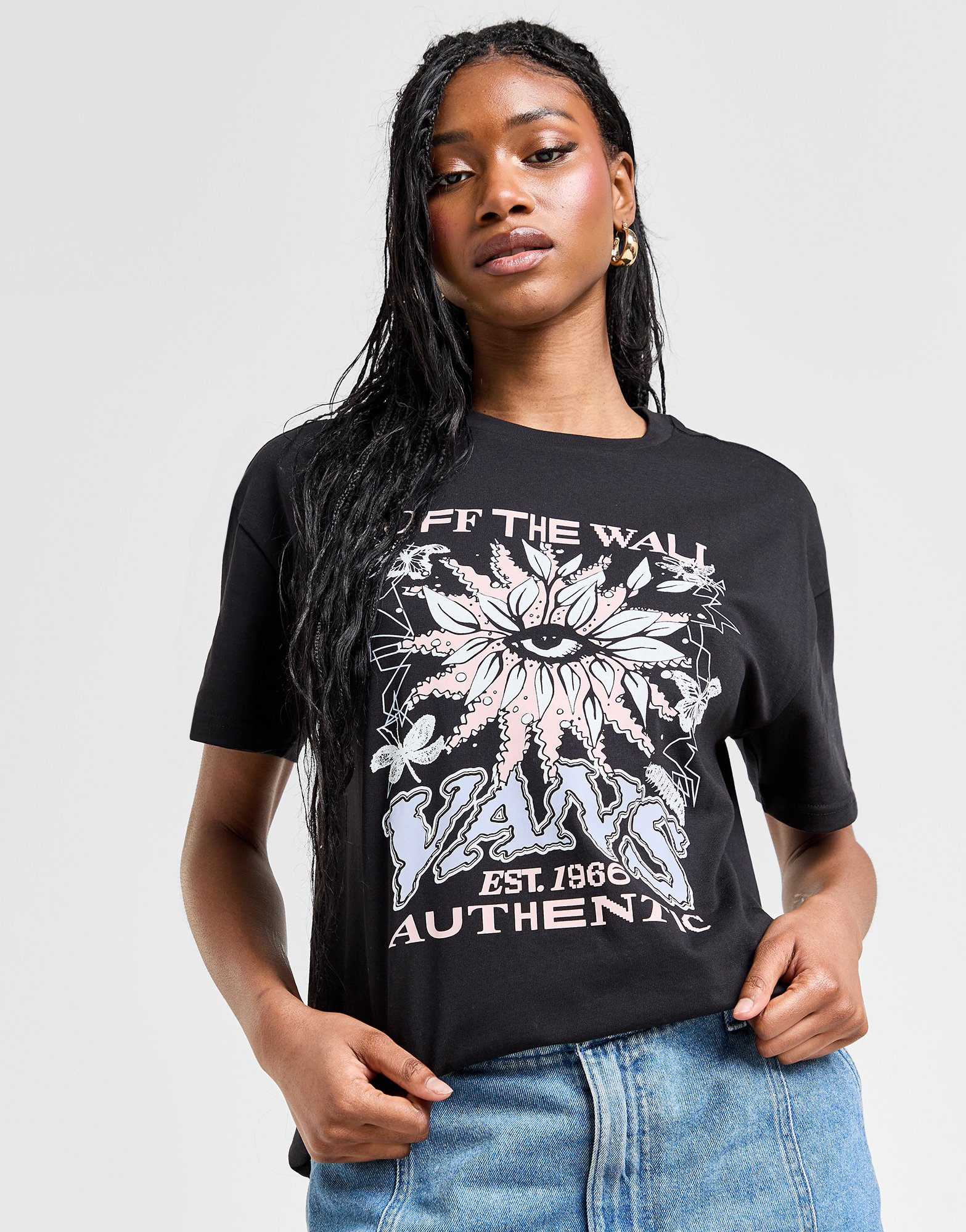 Vans T-shirt Eyeball Authentic Femme