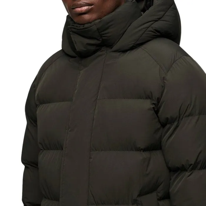 Superdry Hooded Longline Puffer Winterjas Heren