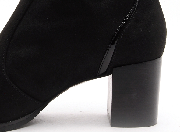 Fugitive boots bottine talons femme gigolo noir