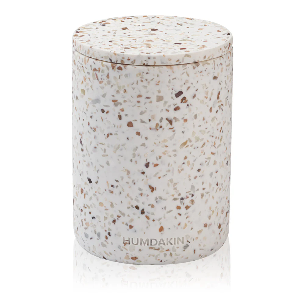 Humdakin  Lucca terrazzo vase m.låg - rød/beige