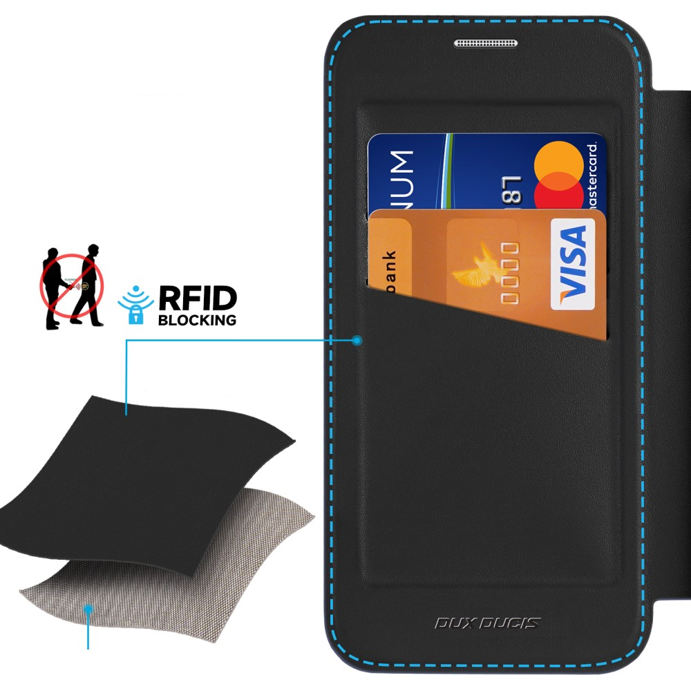 Samsung Galaxy S25 Hybrid Leder Tasche   Kunststoff Rückseite MagSafe-Modul - Lila / Transparent
