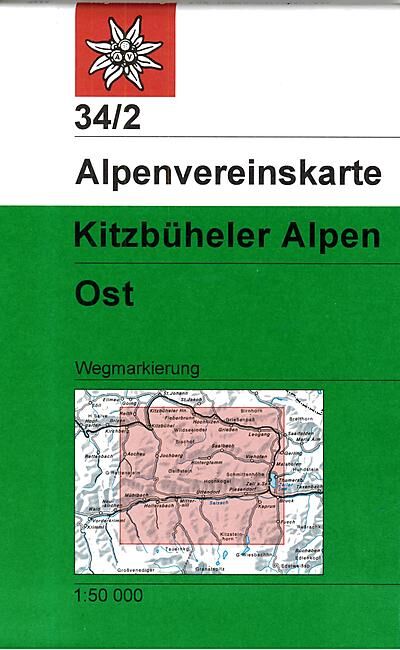 ALPENVEREIN - 34 2 KITZBUHELER ALPEN OST 1 50 000