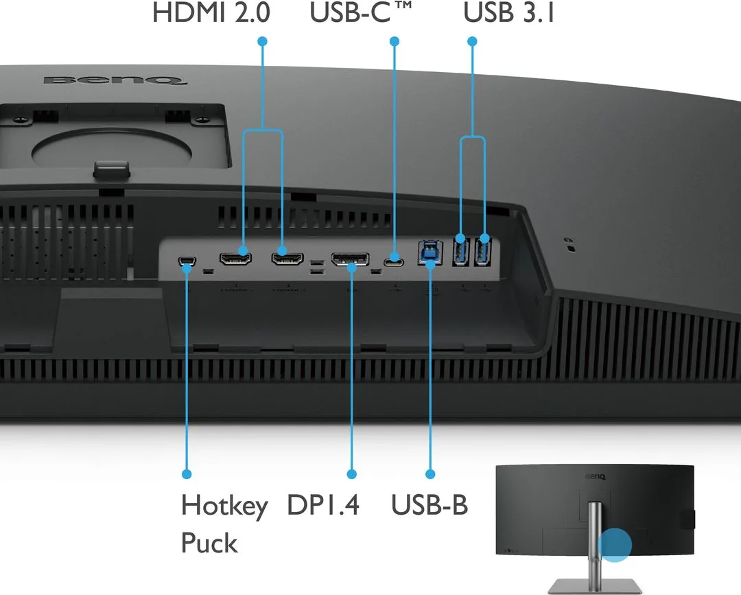 BenQ DesignVue PD3420Q Écrans de bureau et professionnels