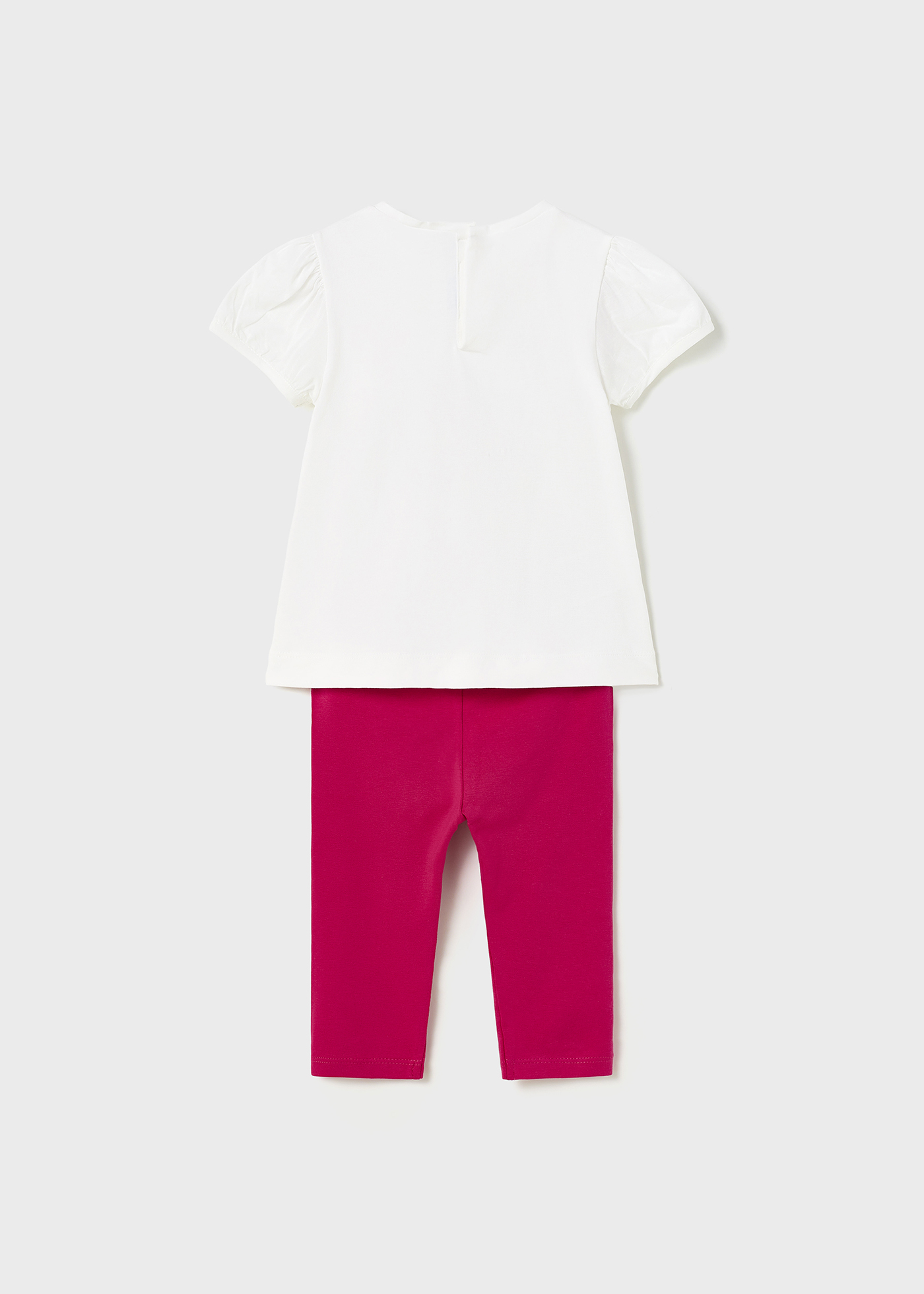 Conjunto de 2 peças em algodão sustentável para bebê