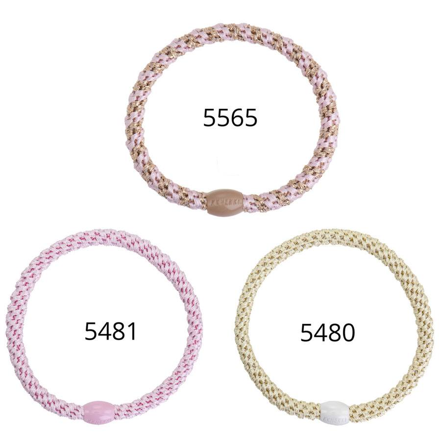 Kknekki Slim Hair Tie Bundle 15 6pcs