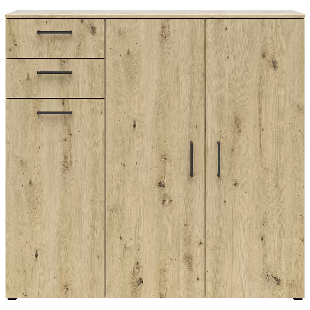 Kommode 3T2L Cabinet Artisan Eiche