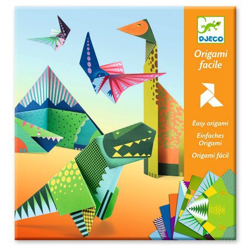 Djeco eenvoudige origami - dinosaurussen