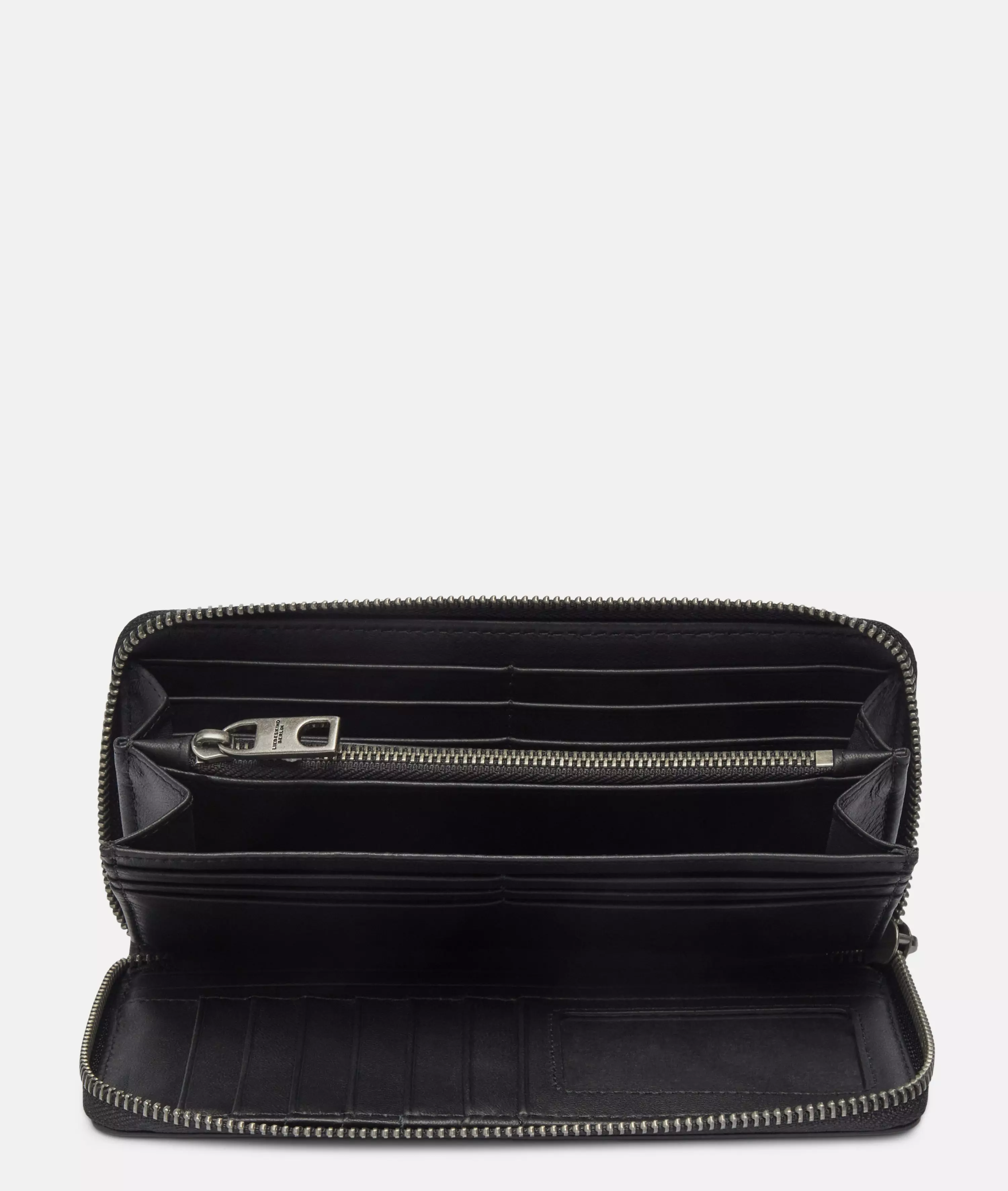 Wallet Large wallet with two-tone effect