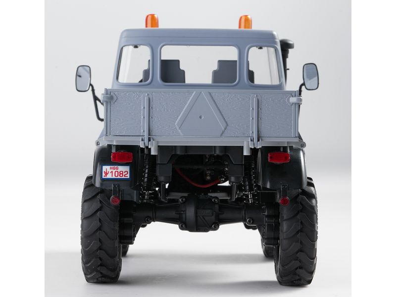 FMS Scale Crawler FXC24 Unimog 421 Grau, RTR, 1:24 FCX24 Mini Rock Crawler mit detaillierter Unimog Karosserie und 2-Gang Getriebe
